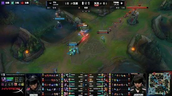 赛后采访Ale：JDG让我难受，要是我们输TES送JDG进冒泡赛我会睡不着